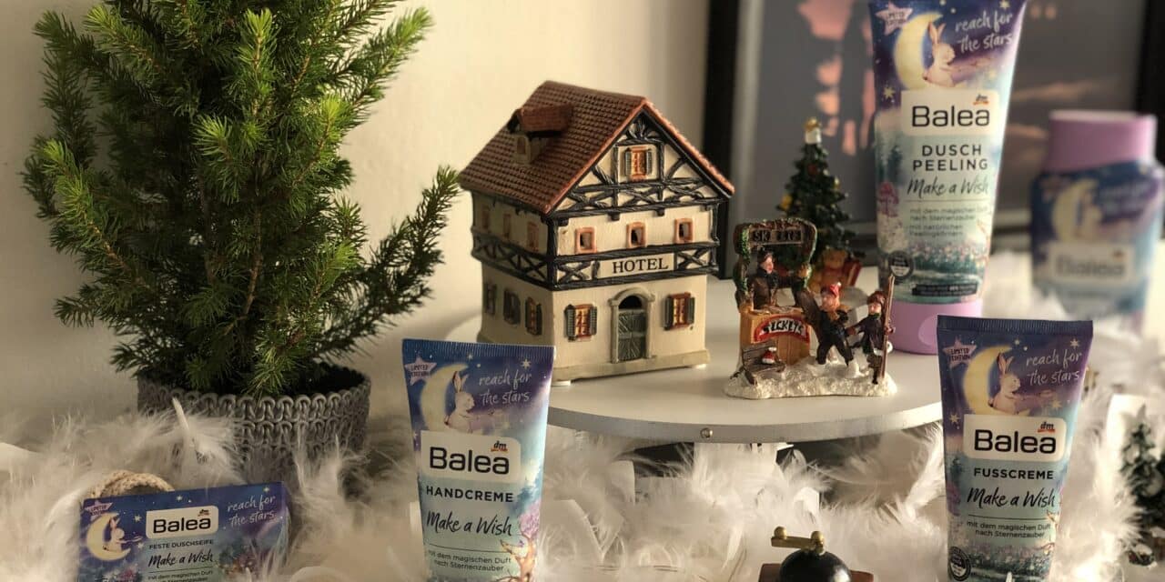 Zimní kolekce Balea Make a Wish okouzlí obaly i obsahem. Vyzkoušeno