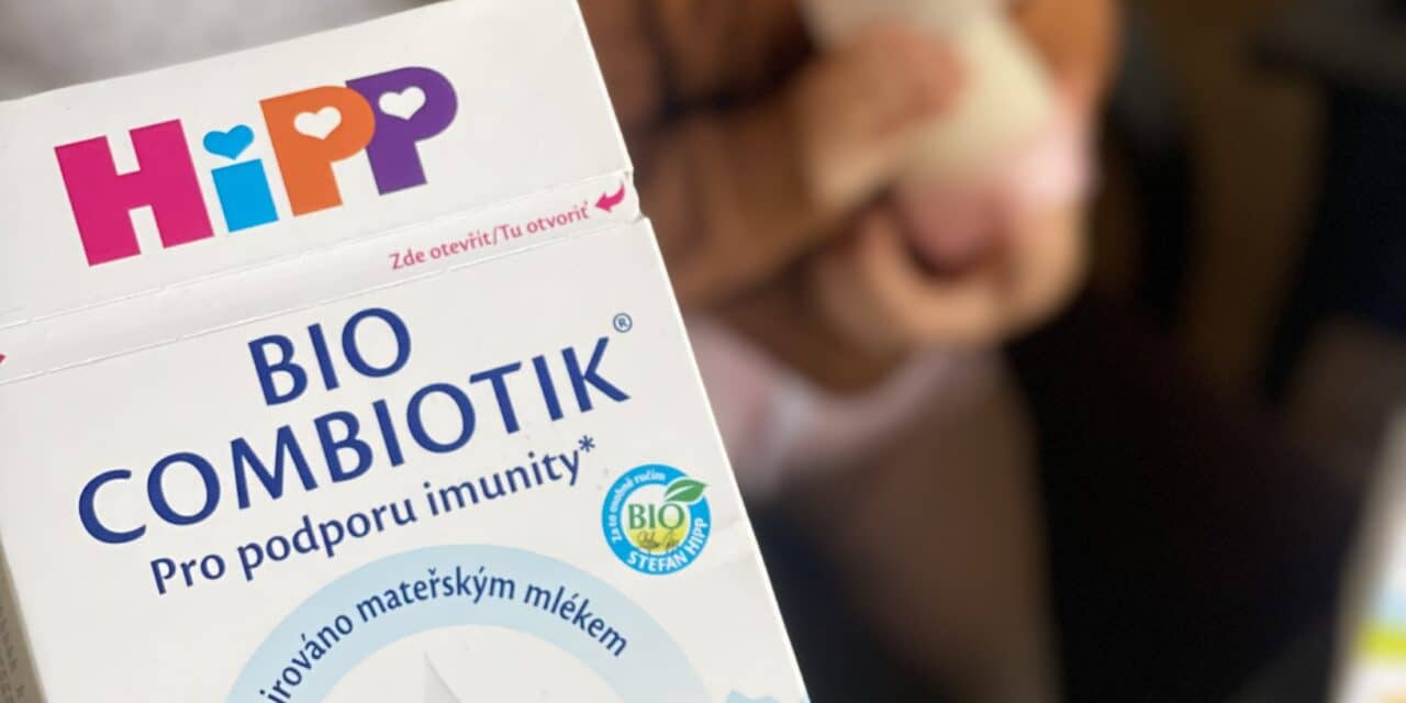 Test mléka HiPP Combiotik od 6.měsíců. Maminky vzkazují: Dítě spí líp a má spokojené bříško